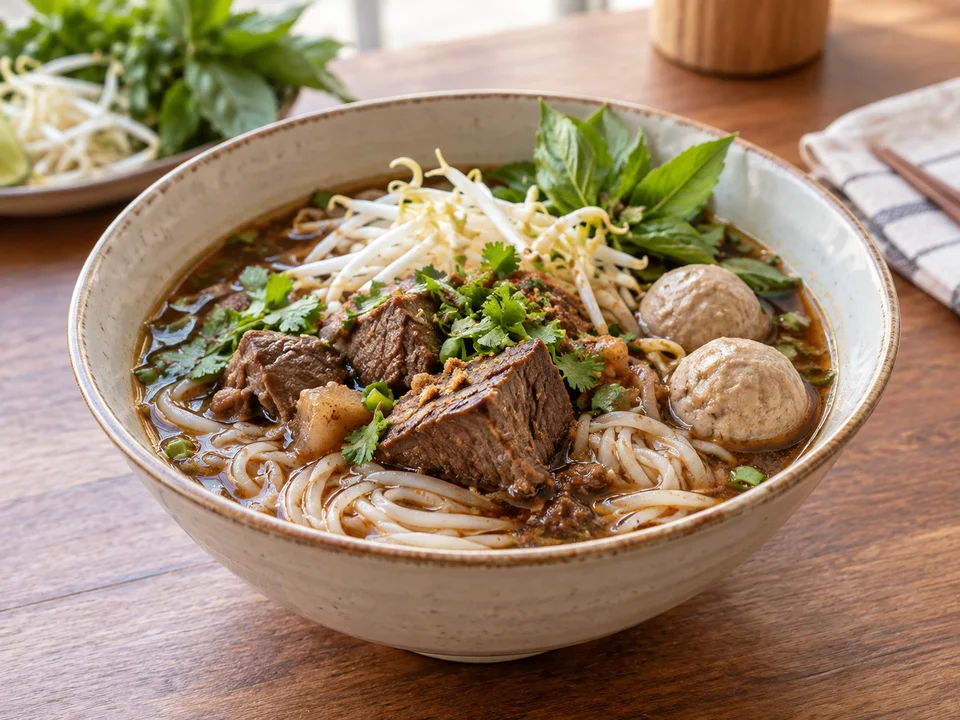 ก๋วยเตี๋ยวเนื้อตุ๋น