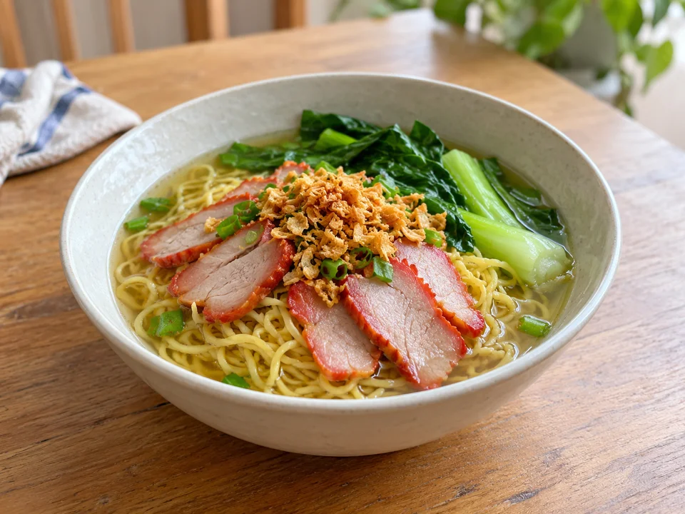 บะหมี่หมูแดง