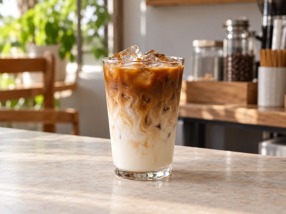 กาแฟเย็น (ตัวอย่าง)