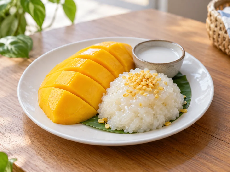 ข้าวเหนียวมูน+มะม่วง